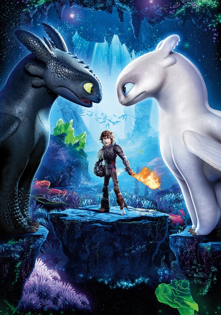 Постеры из мультфильма Как приручить дракона 3 Скрытый мир