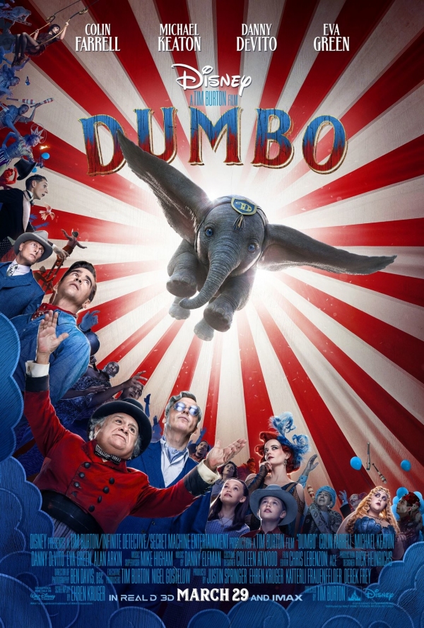 Новый постер к фильму Дамбо