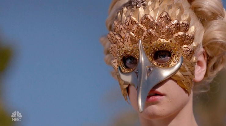 Принцесса Лангвидер в маске из сериала Изумрудный город