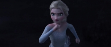 Кадр из мультфильма Холодное сердце 2 с Эльзой