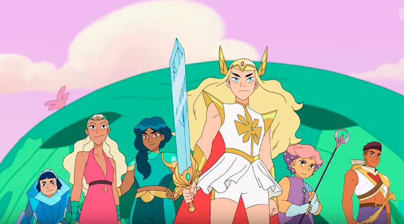 Ши-Ра и непобедимые принцессы Netflix постер и трейлер