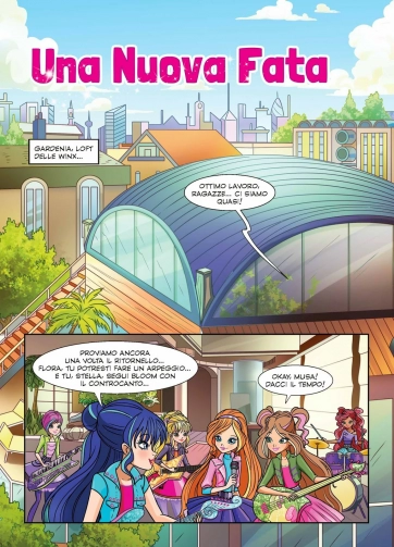 Журнал Winxclub - 1 страница комикса