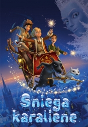 Литовский постер мультфильма Снежная королева