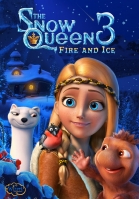 Английский постер Снежная королева 3 Огонь и Лёд