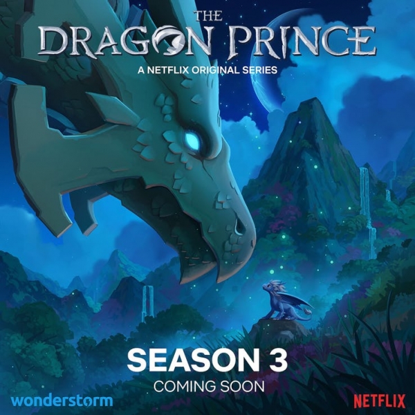 Постер 3 сезона Принц драконов (The Dragon Prince)