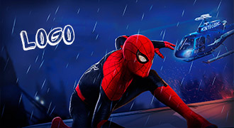 PNG логотипы фильма «Человек-паук: Вдали от дома»