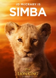 Английский постер фильма Король Лев - Маленький Симба