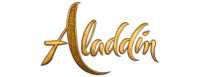 Английский логотип фильма Аладдин PNG
