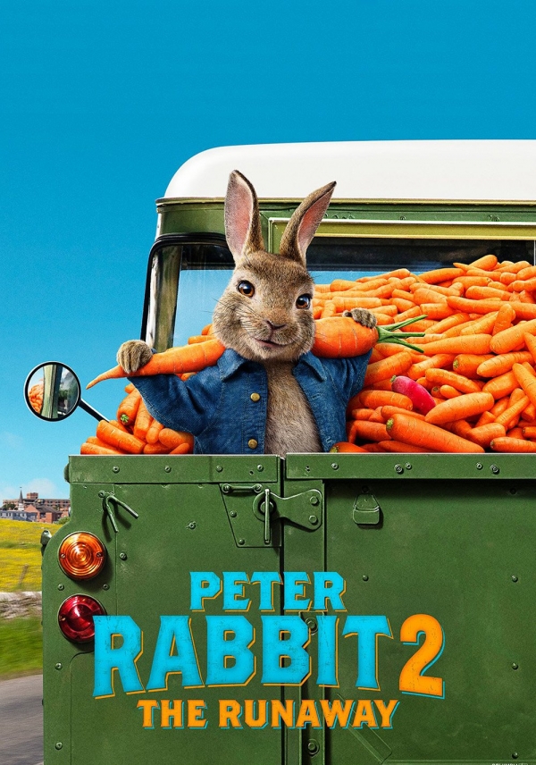 Официальный постер фильма Кролик Питер 2