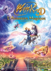 Winx club: Волшебное приключение - постер на французском
