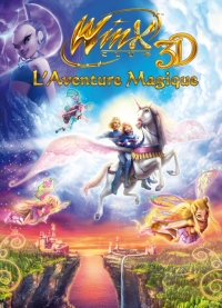 Winx club: Волшебное приключение - постер на французском 2 версия