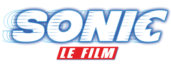 Французский логотип фильма Соник в кино 2020